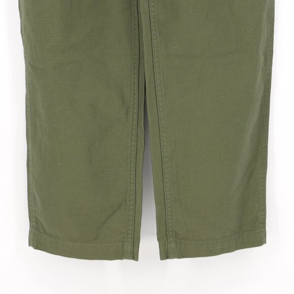 NWT SATURDAYS NYC Men's Sigrid Overalls Cotton Canvas Sage Green Size S - Picture 7 of 14